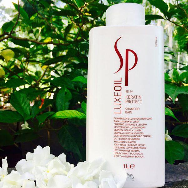 Dầu gội cao cấp sp luxe oil keratin protect phục hồi tóc 1000ml