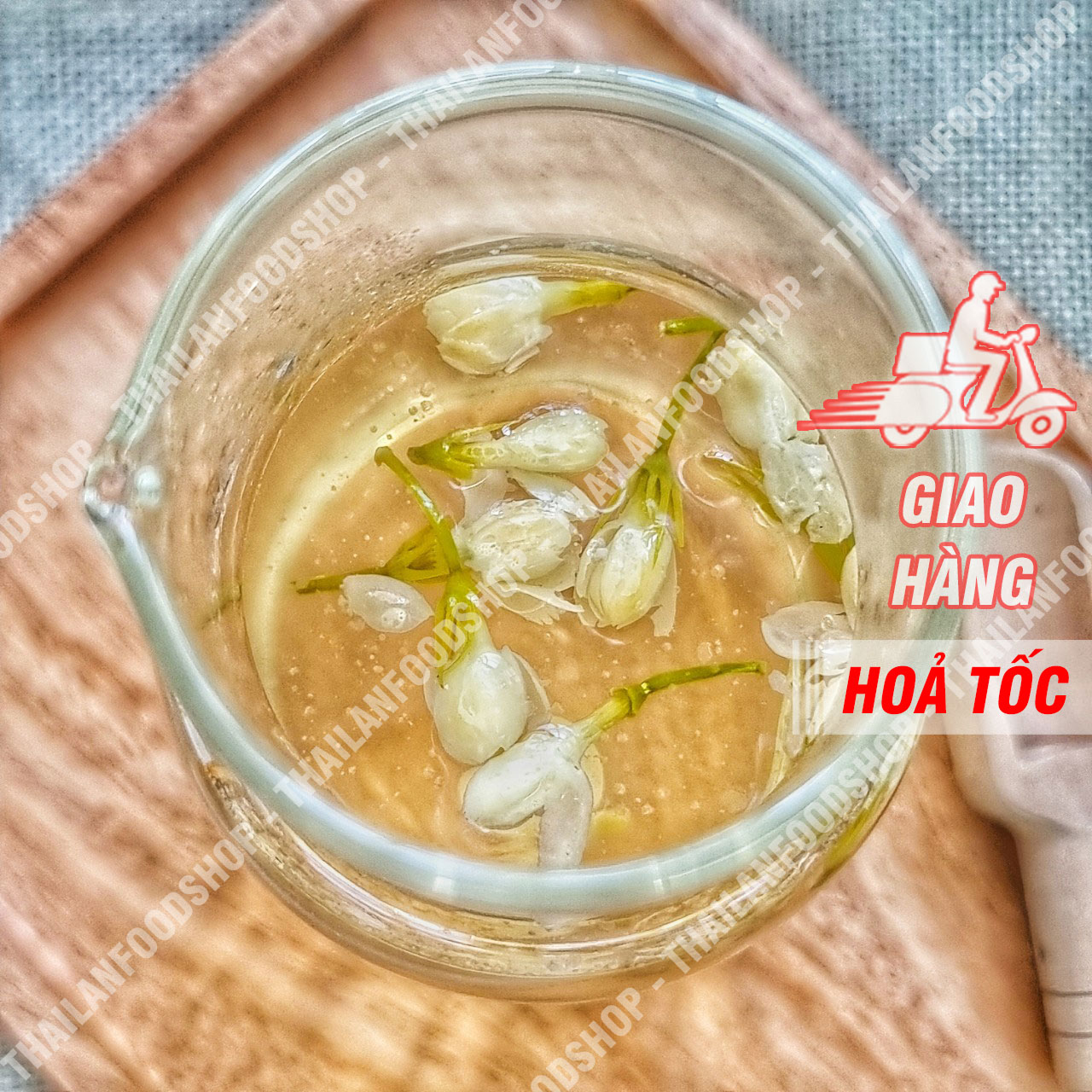 Trà Hoa Nhài (Hoa Lài Sấy Khô) Lon 150Gram