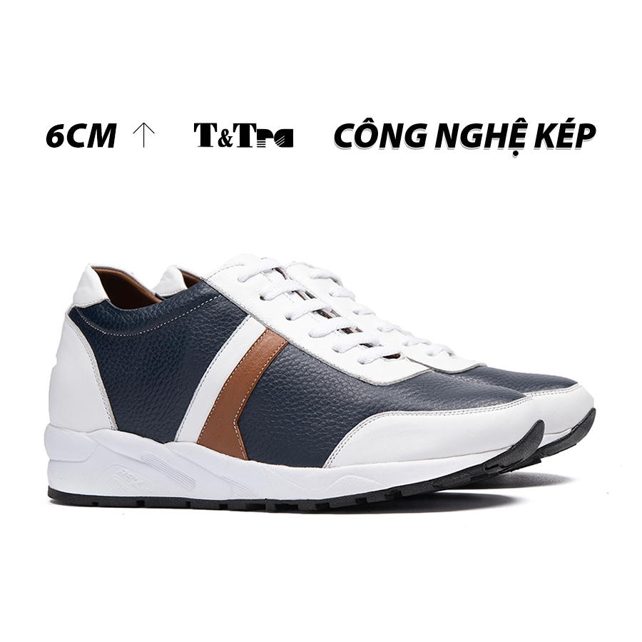 Shoes high male t&tra t29 white blue