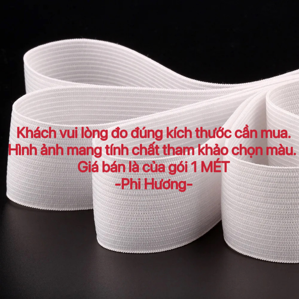 1 mét dây thun quần trắng đen 0.3cm 0.5cm 1cm 2cm 3cm...