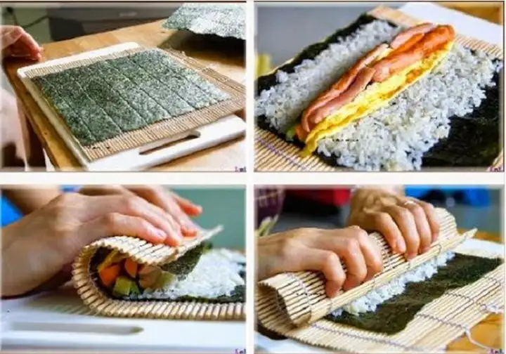 Dụng cụ cuộn sushi bằng gỗ, tiện lợi | Lazada.vn