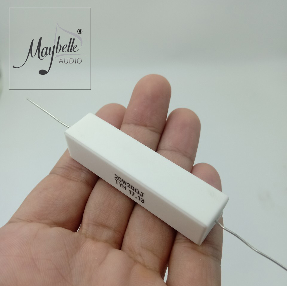 Điện trở sứ 20W Jantzen 20 Ohm