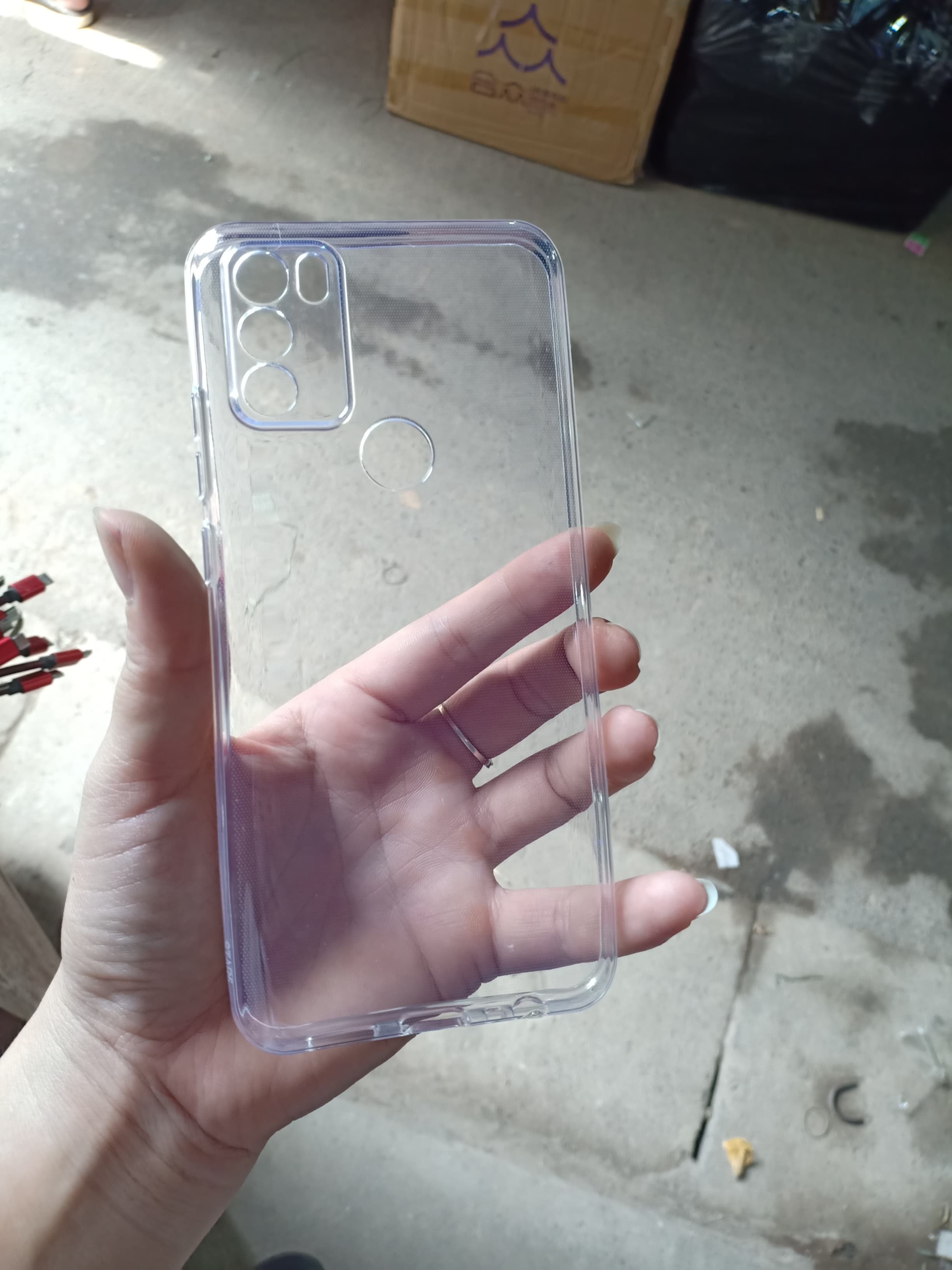 Ốp lưng Vsmart Star 5 silicone dẻo trong suốt