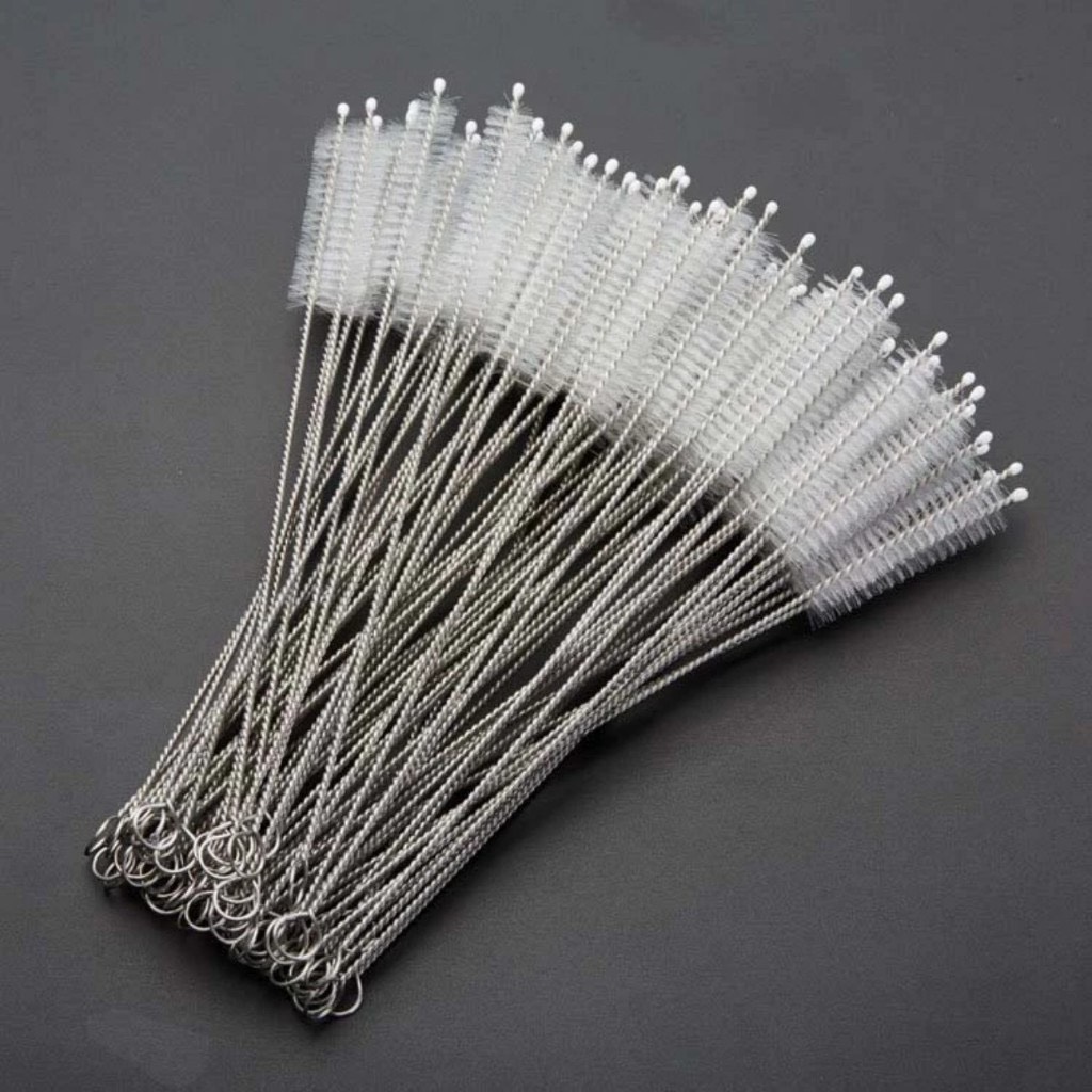 Cọ rửa ống hút 23cm,cọ vệ sinh ống hút sữa,cọ inox