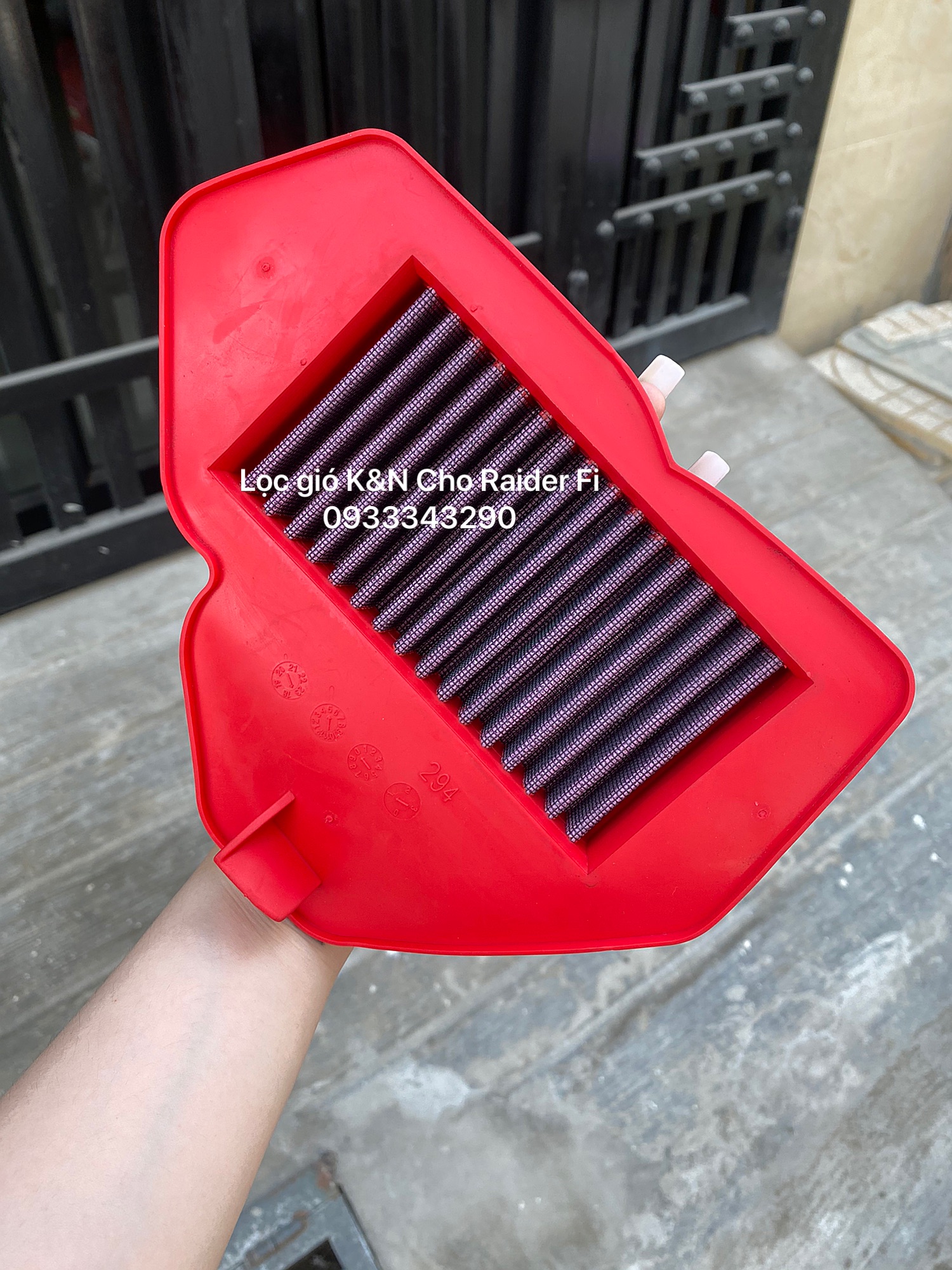 LỌC GIÓ K&N RAIDER FI