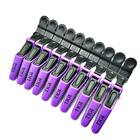 Professional Salon alligator clip set Black Earth tip hairpin DIY hair styling tools home hair clip