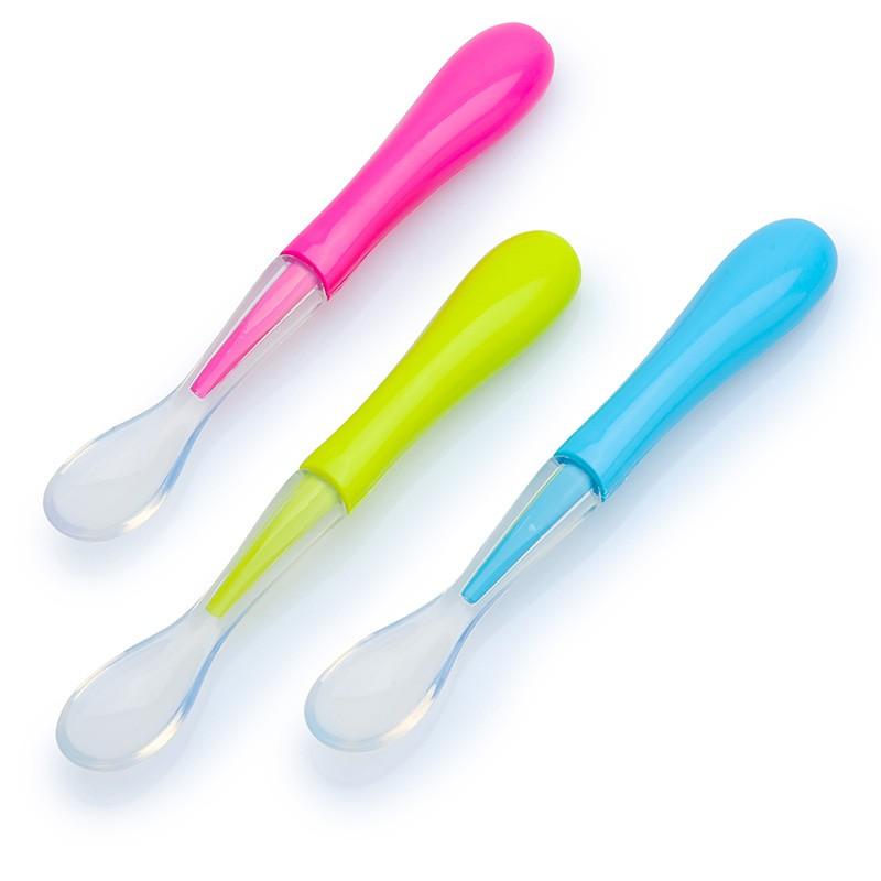 Thìa ăn dặm Silicone Siêu mềm Upass