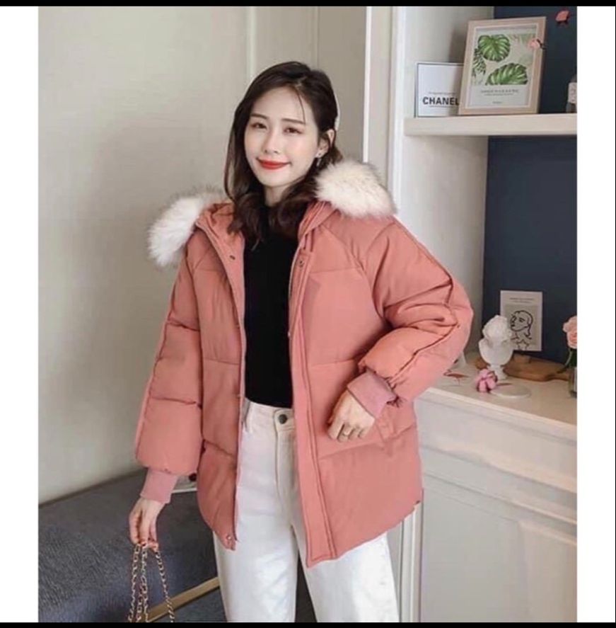 ÁO KHOÁC PHAO NỮ 3 LỚP SIÊU NHẸ SIÊU ẤM