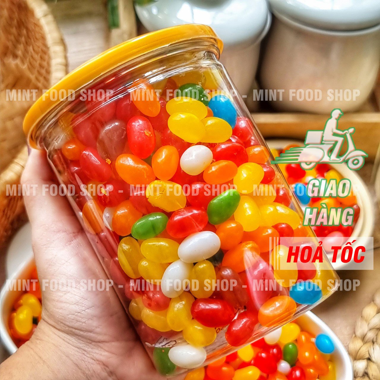 Kẹo Bi Trái Cây Lon 500gr