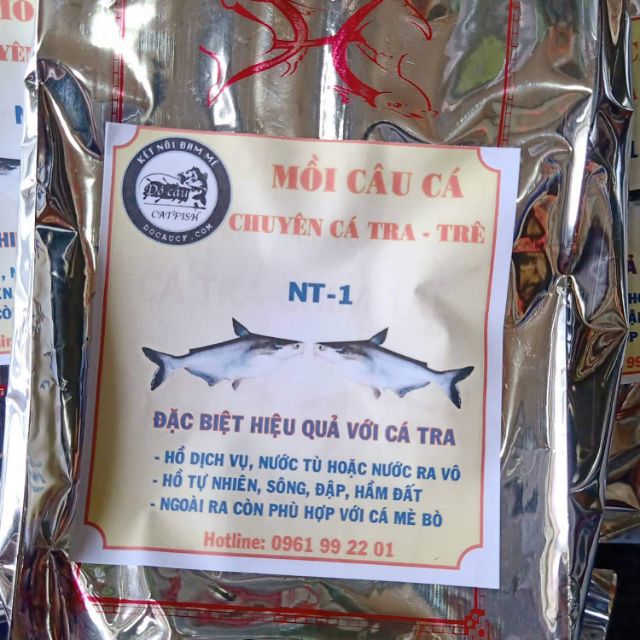 MỒI Câu Cá Tra _ Cá Trê ( NT-1)-mồi câu cá da trơn-mồi câu cá