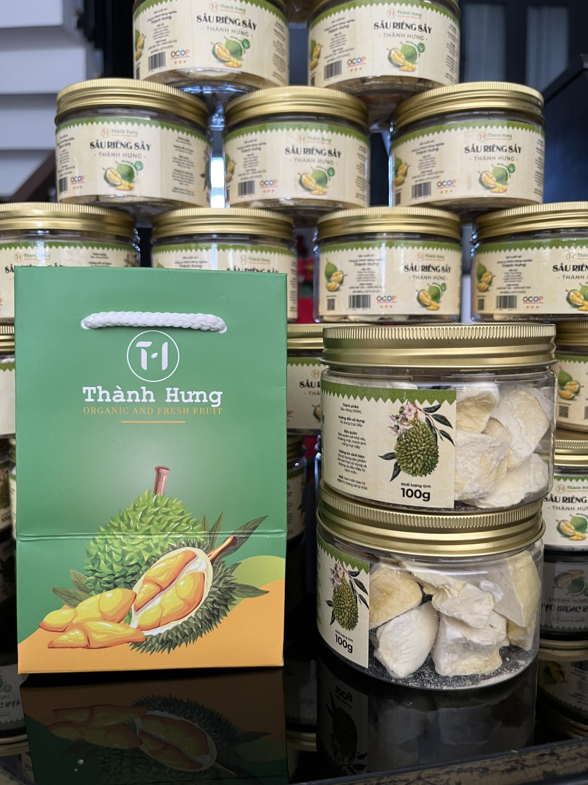 Sầu riêng sấy thăng hoa (Sản phẩm OCOP)