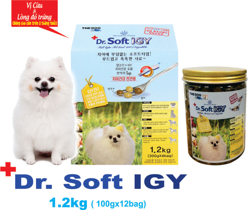 Thức Ăn Hạt Mềm Cho Chó Mọi Lứa Tuổi Vị Cừu Dr.Soft IGY