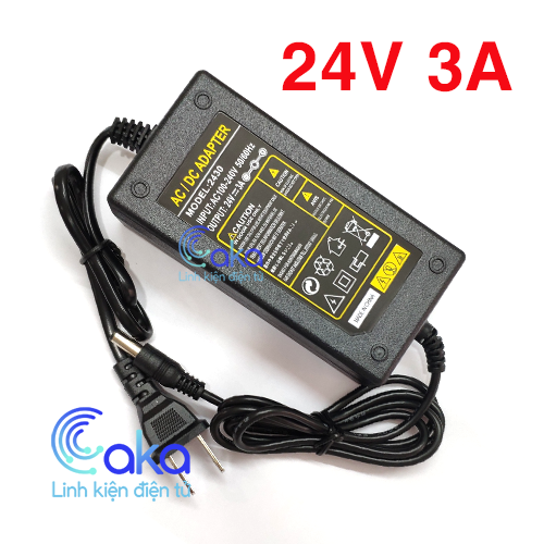 Nguồn Adapter 24V 3A chuyên dụng