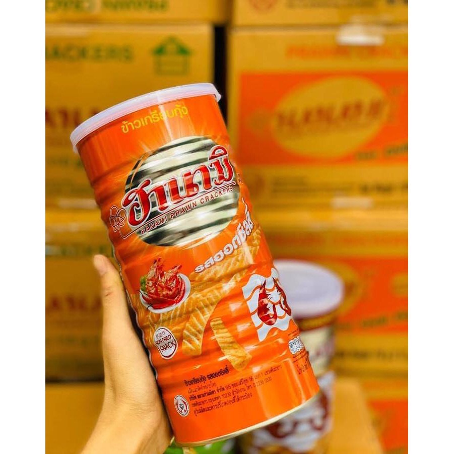 Bim bim lon tôm Hanami Thái Lan 47k/ 1 lon 110g