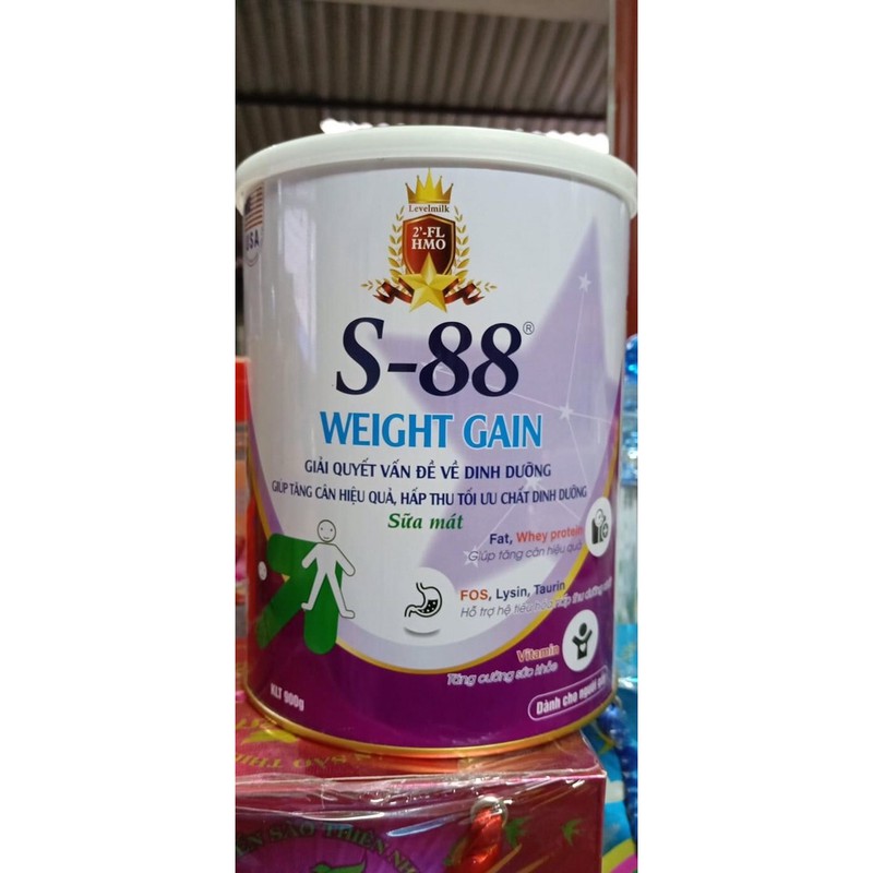 Sữa Bột S88 Weight Gain ( Sữa tăng cân dành cho người gầy)