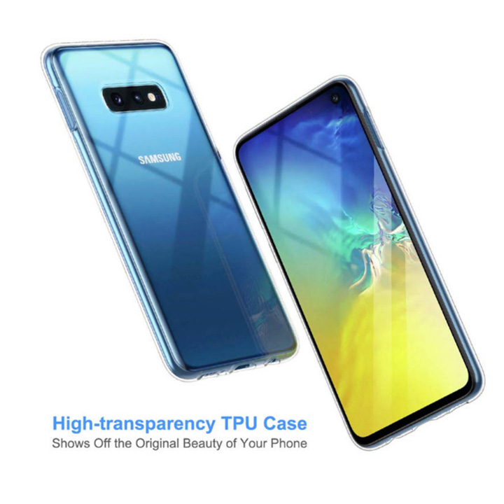 ốp lưng dẻo silicon trong suốt Samsung S10E
