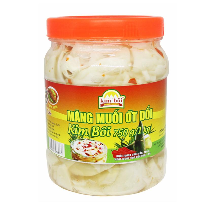 [Kim Bôi] Măng muối ớt dổi Kim Bôi 750g/1000g