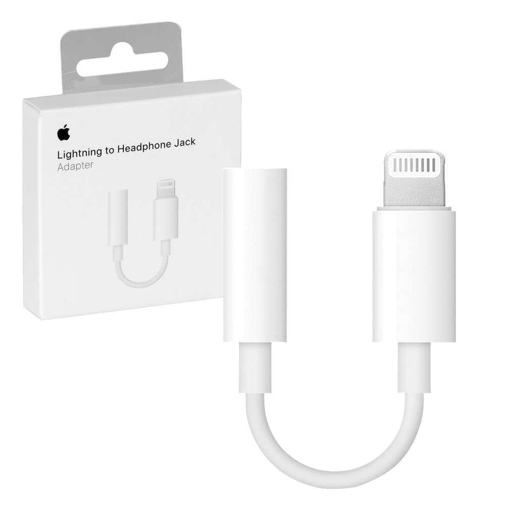 Jack - cáp chuyển đổi IPHONE đầu lightning ra jack 3.5 mm (zin)