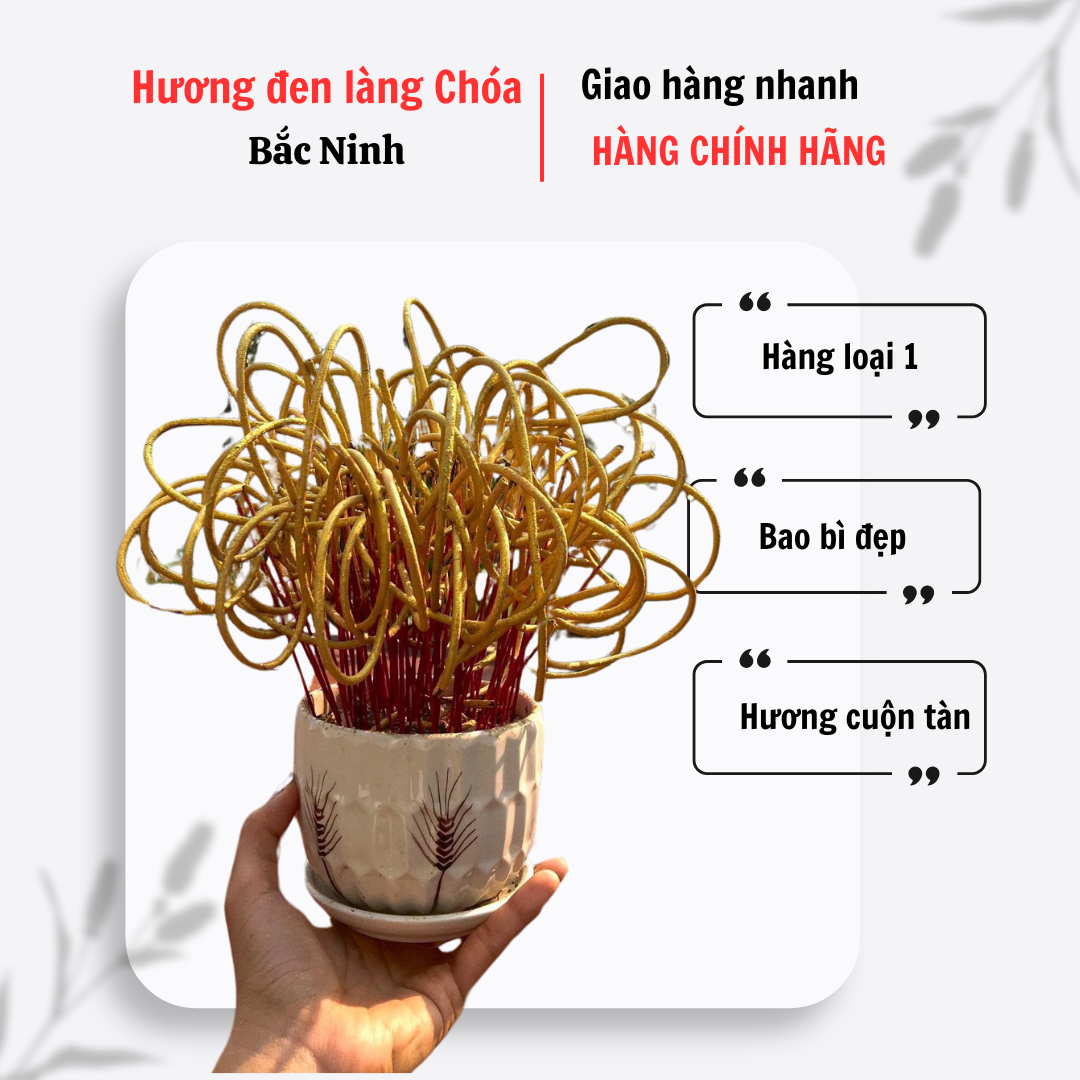 Hương trầm cuộn tàn tài lộc