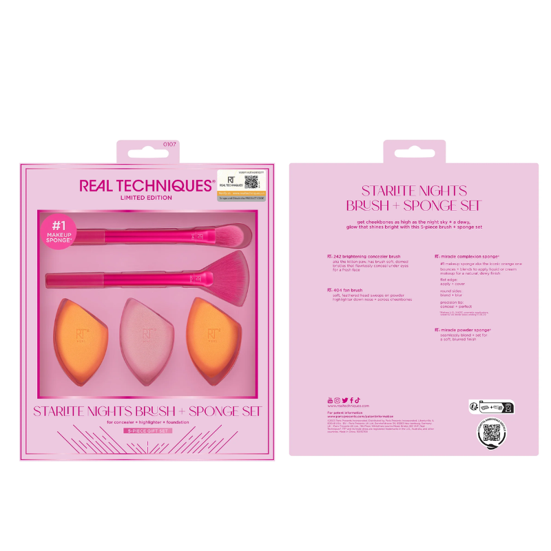 Bộ cọ và mút RT Real Techniques Limited Edition Starlite Nights Brush 0107