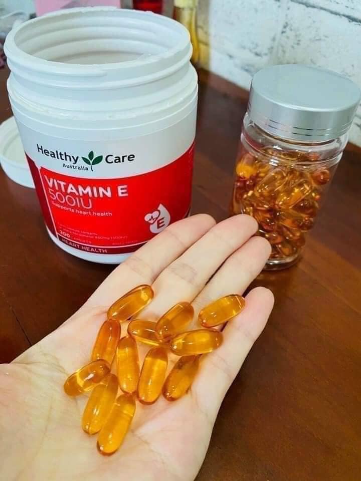 (date 2027) Viên uống Vitamin E - Healthycare Úc - Mẫu mới