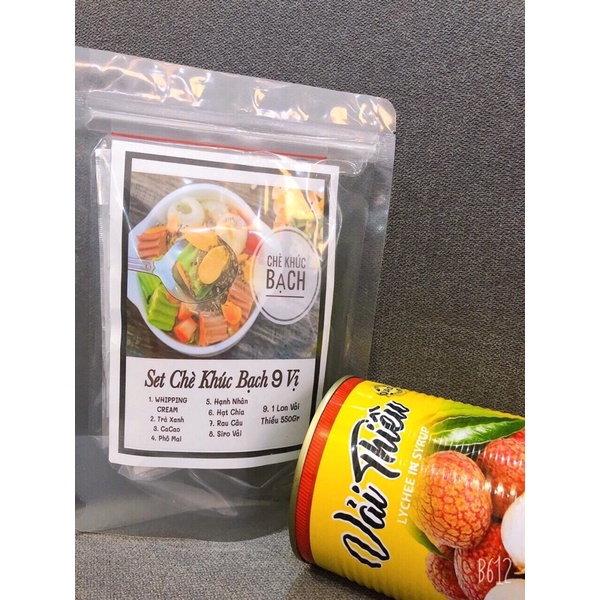 [HCM]SET CHÈ KHÚC BẠCH 15 chén 750Gr ( LÀM TỪ GELATIN)