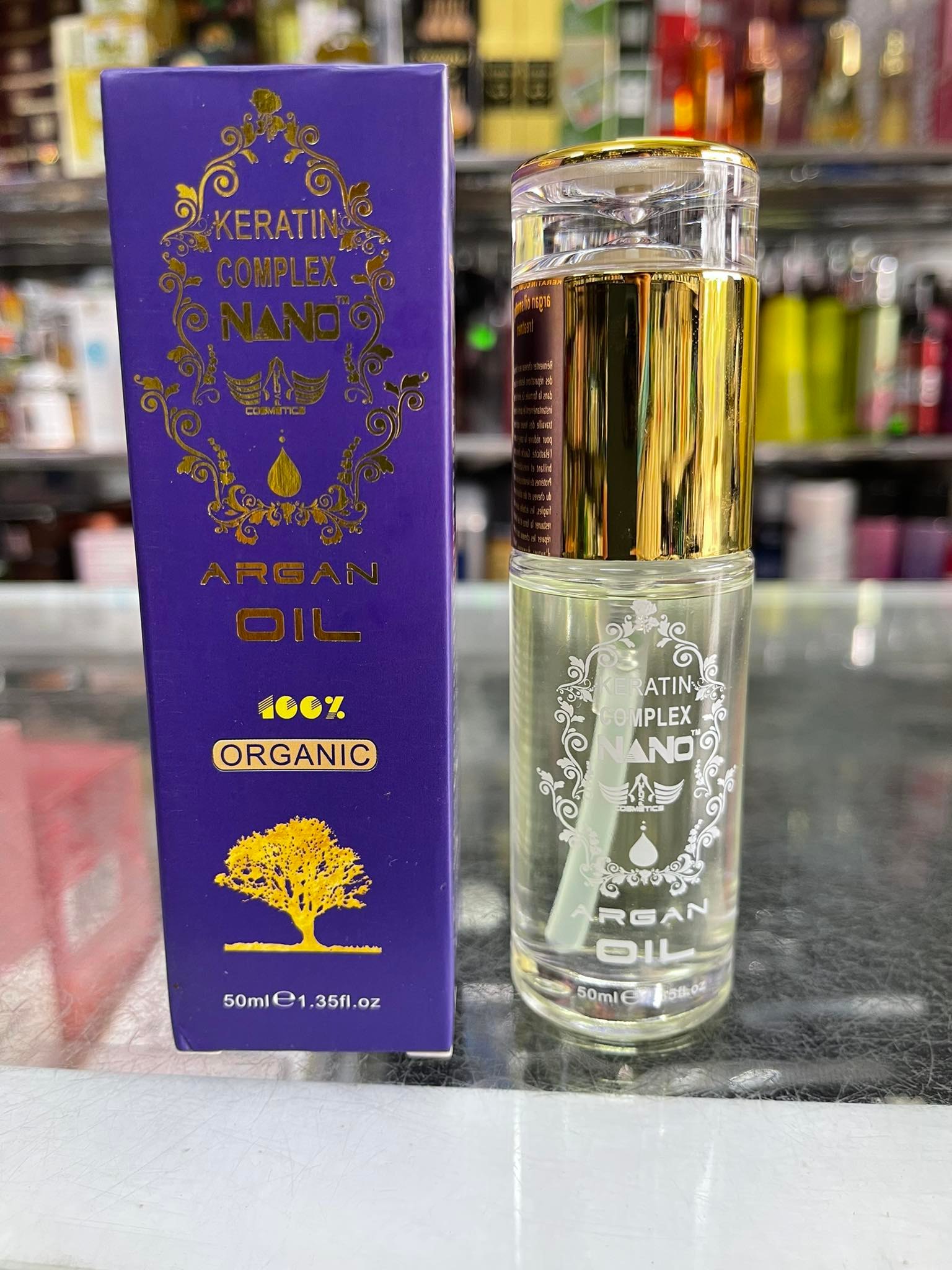 Tinh dầu dưỡng tóc Keratin Complex Nano Argan Oil 50ml