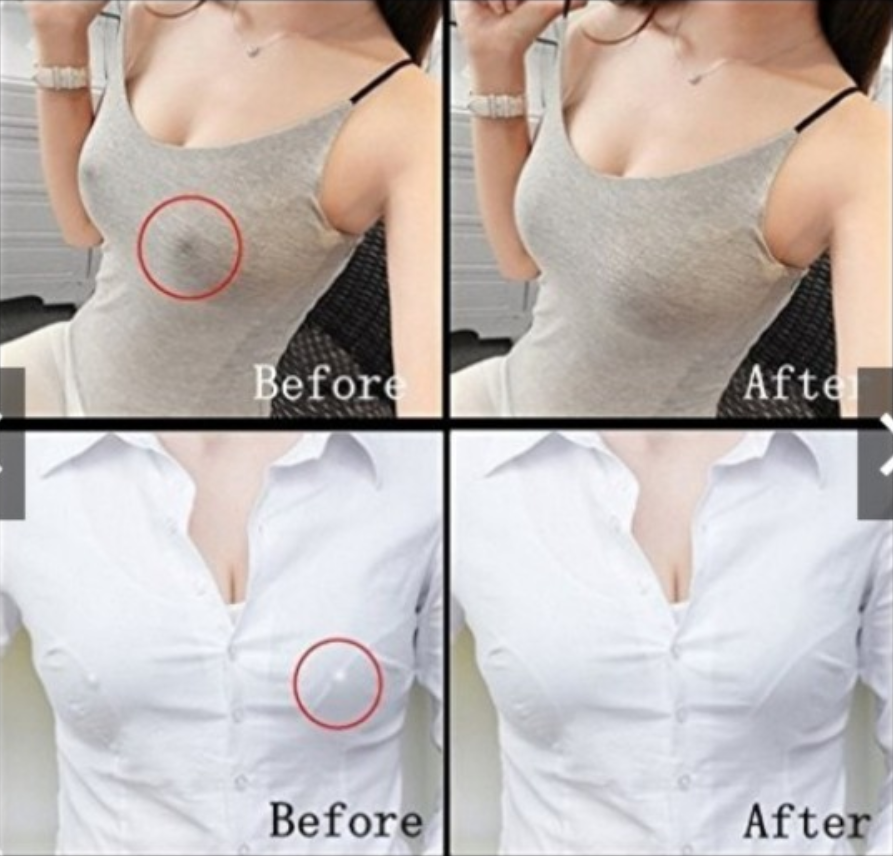 Pair of Silicone Nipple Patches