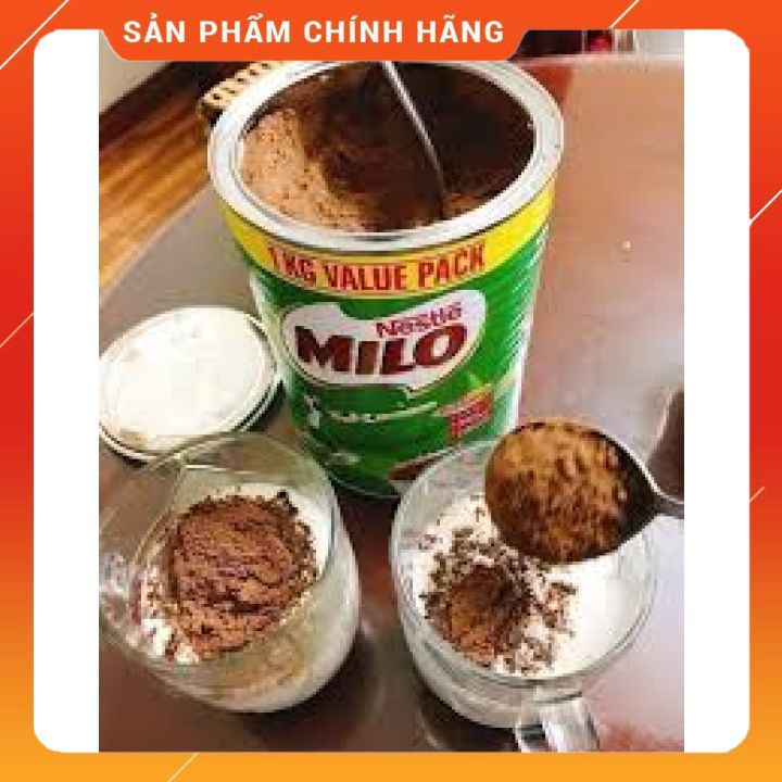 Sữa bột Milo Úc 1kg [CHUẨN AUTH NỘI ĐỊA] Date mới nhất