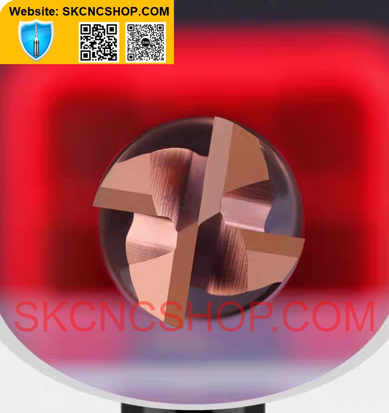 Mũi dao phay Kim loại 4 ME - ENDMILL - HRC55 - SK CNC SHOP