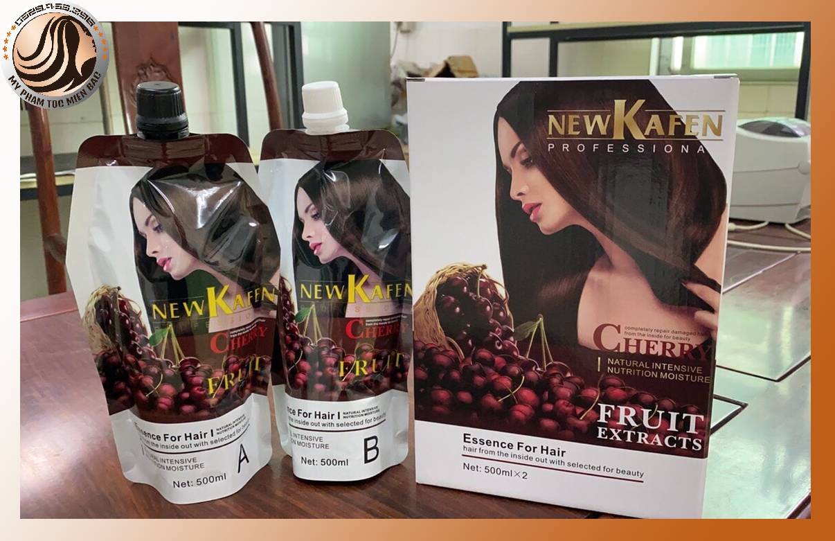 Nhuộm nâu phủ bạc không dính da đầu New Kafen