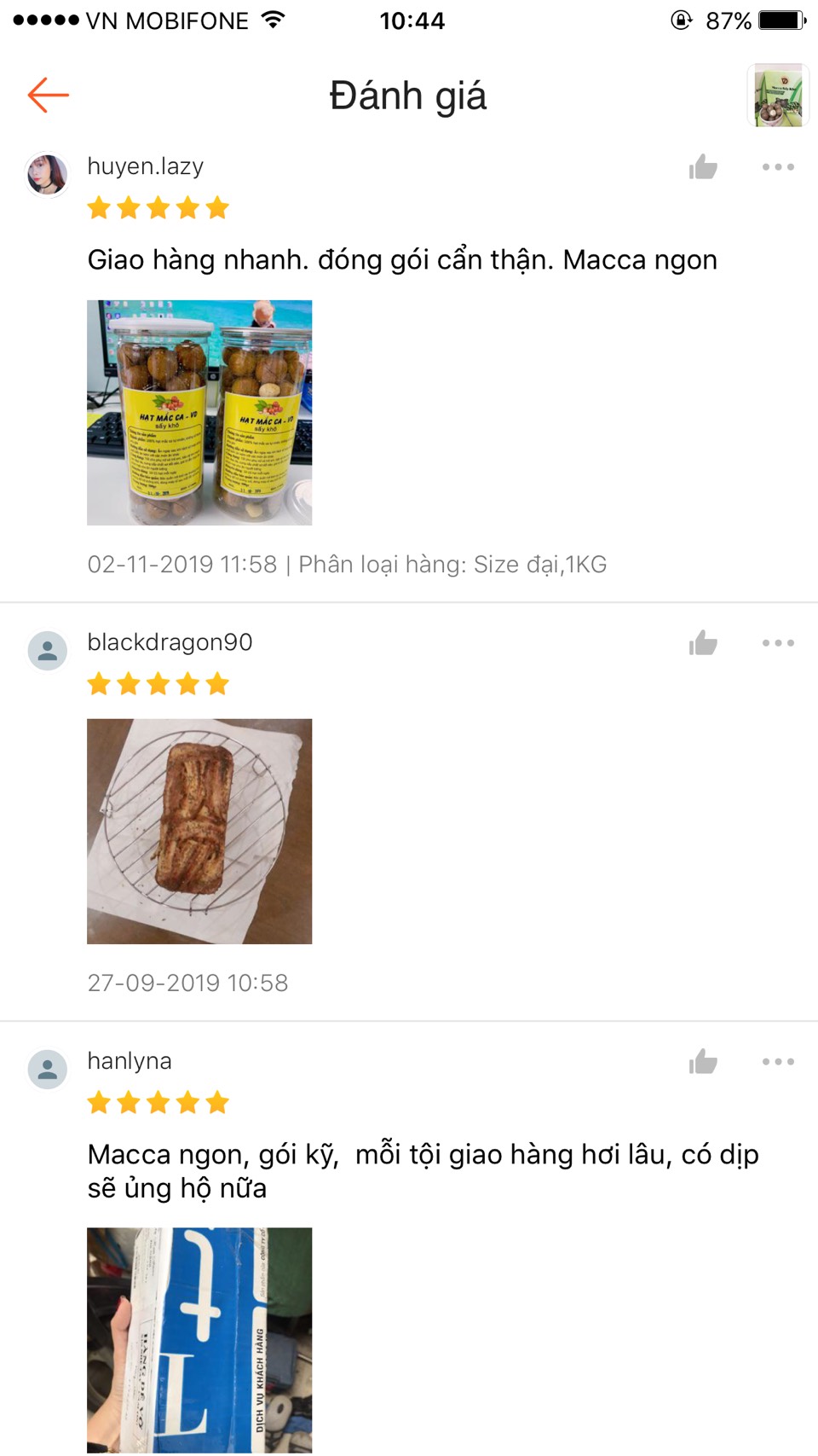 Macca Sấy ĐĂK LĂK Loại Ngon (500gr)