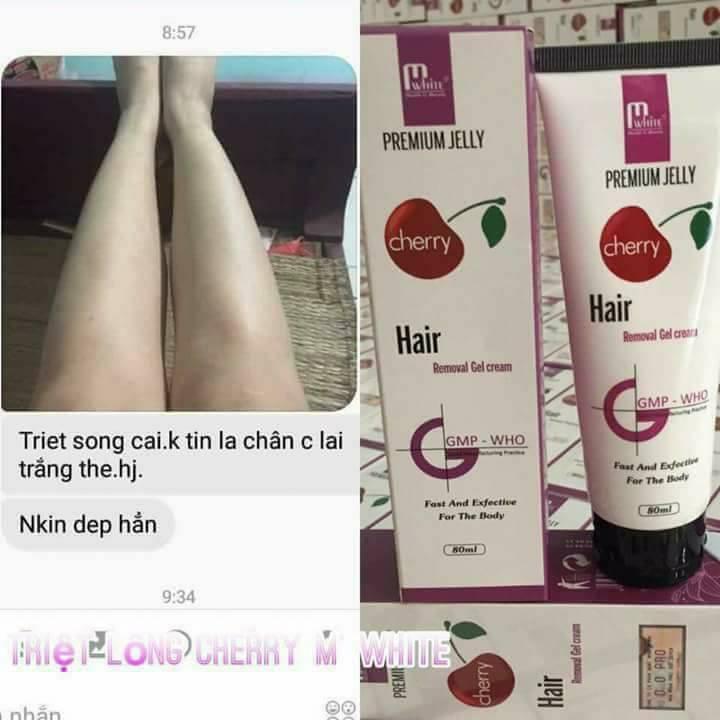 Kem tẩy lông chery Mwhite
