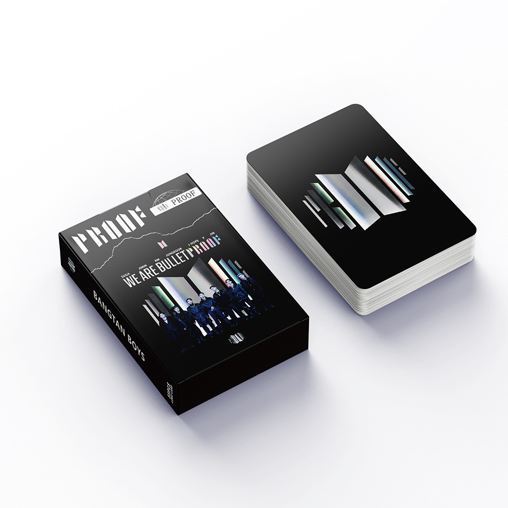 Bộ 55 Card BTS Lomo BTS PROOF 2022 (Đủ thành viên)