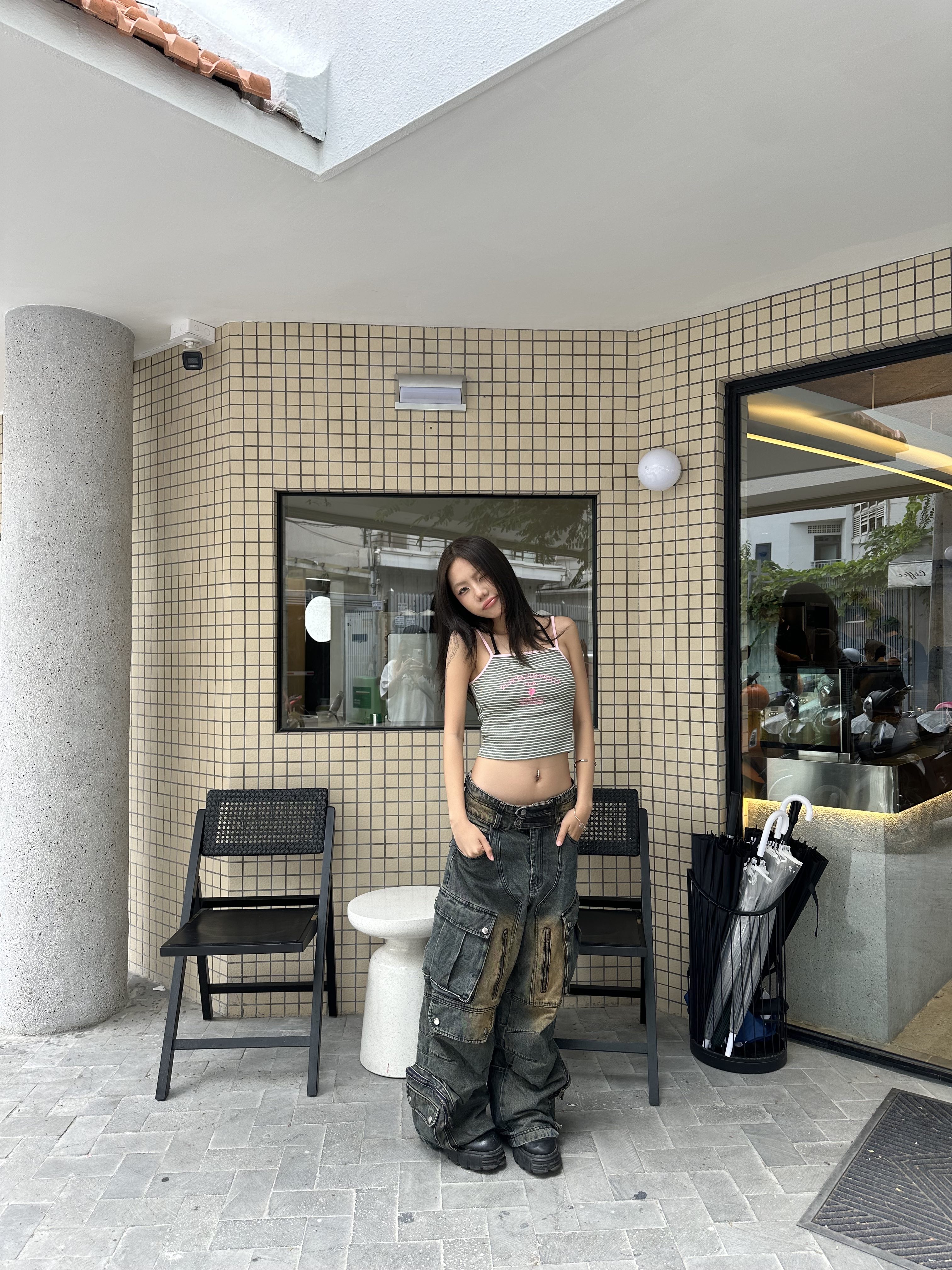 [VOUCHER 12%/149K] Áo croptop thun 2 dây MONÁ - FLIRTY