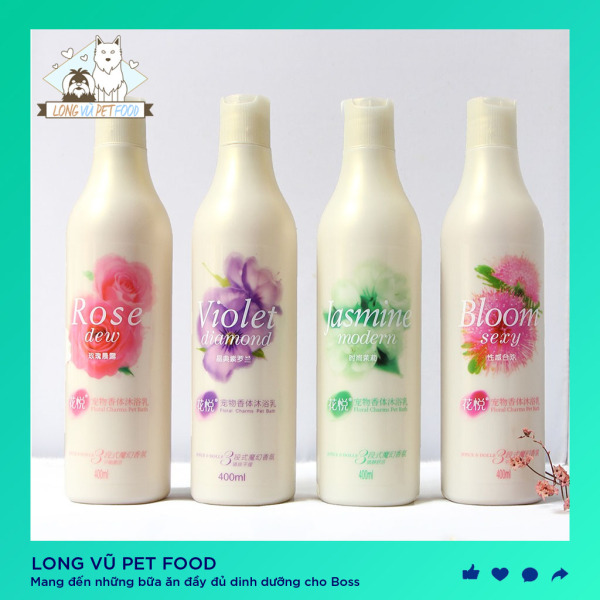 Sữa tắm Joyce & Doll cho chó mèo MẪU CŨ - Sữa tắm nước hoa cho chó mèo - Long Vũ Pet Food