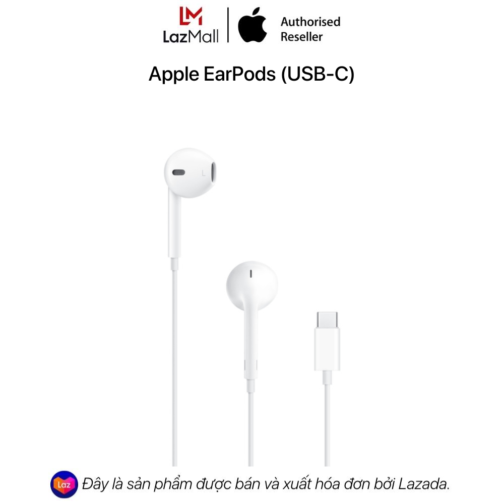 Tai Nghe Dây Apple EarPods (USB-C) - Hàng Chính Hãng ZA/A