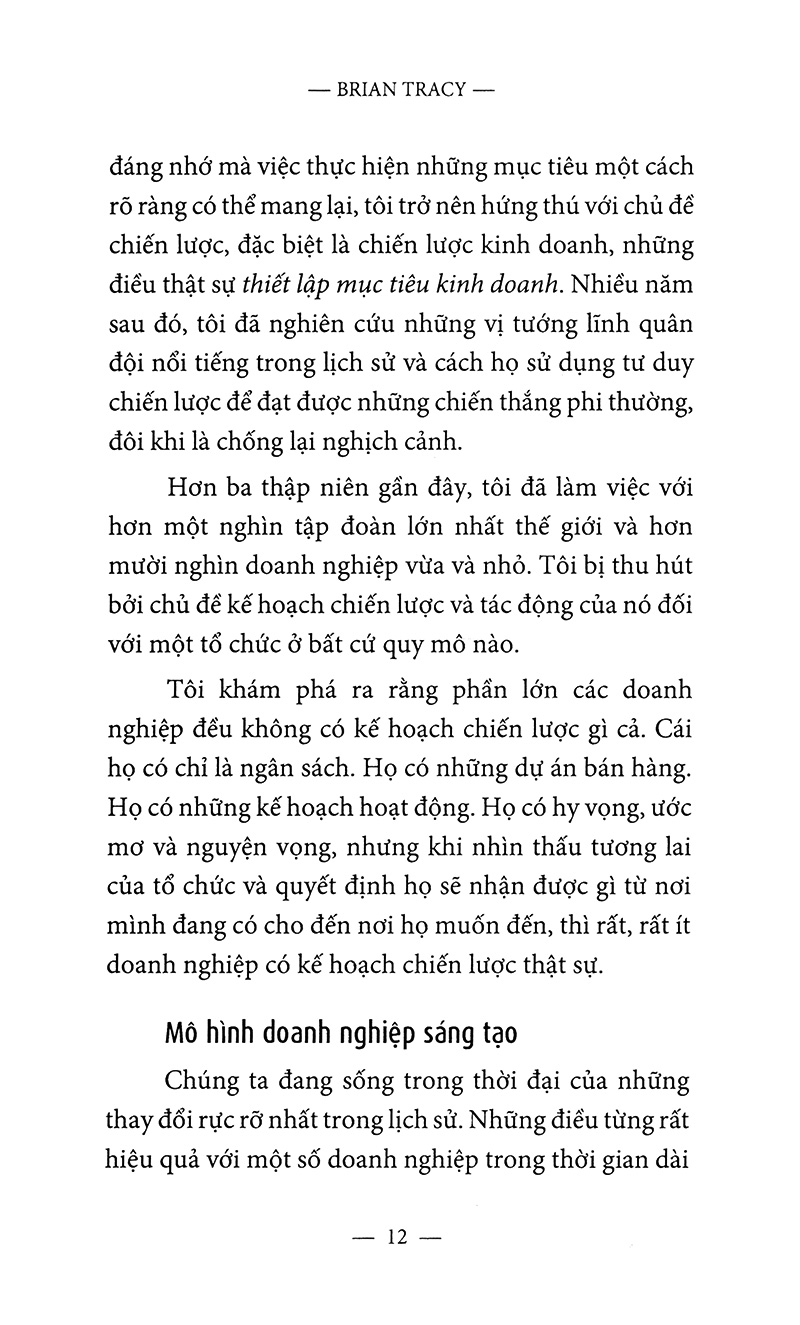 Fahasa - Thuật Thiết Lập Chiến Lược Kinh Doanh (Tái Bản 2018)