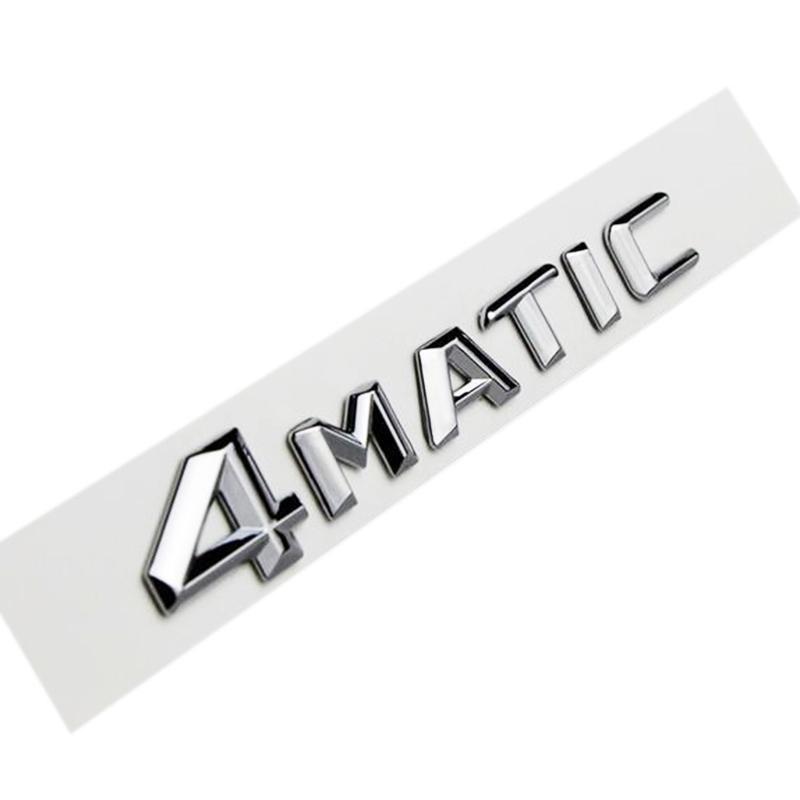 Logo mercedes 4matic tặng tuýt keo dính 3m