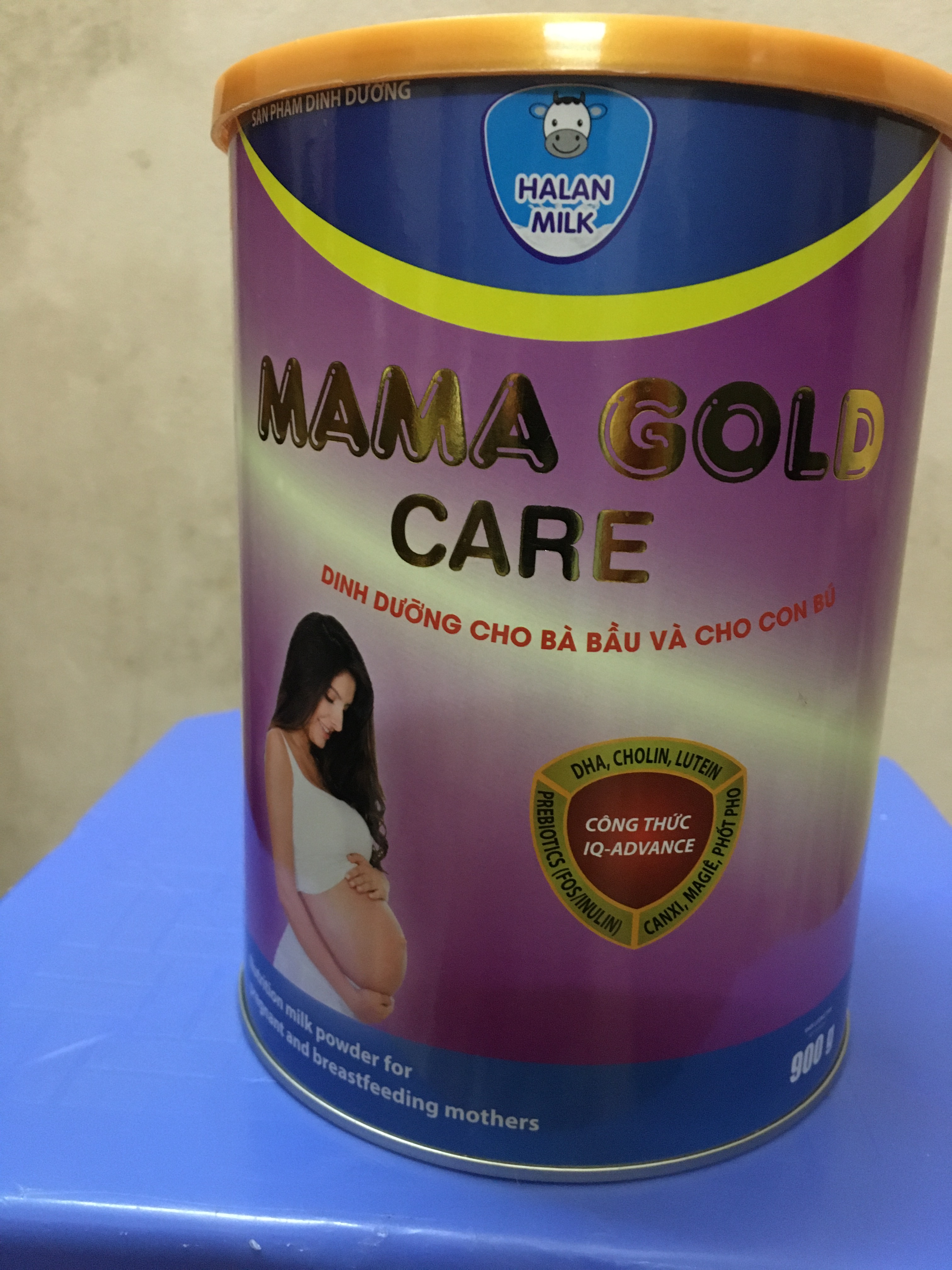 SỮA HỘP CHO BÀ BẦU MAMA GOLD CARE-900G