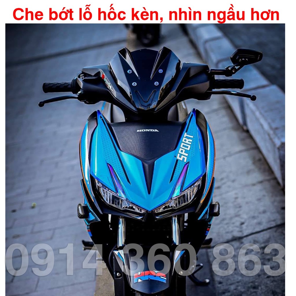 Mão chắn gió Winner X kiểu sừng 2021 Tem rời