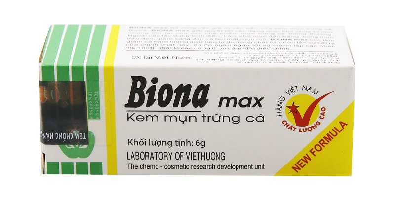 Kem mụn Biona max