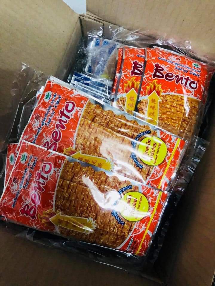 LỐC 12 BỊCH MỰC BENTO THÁI LAN ( MÀU ĐỎ )