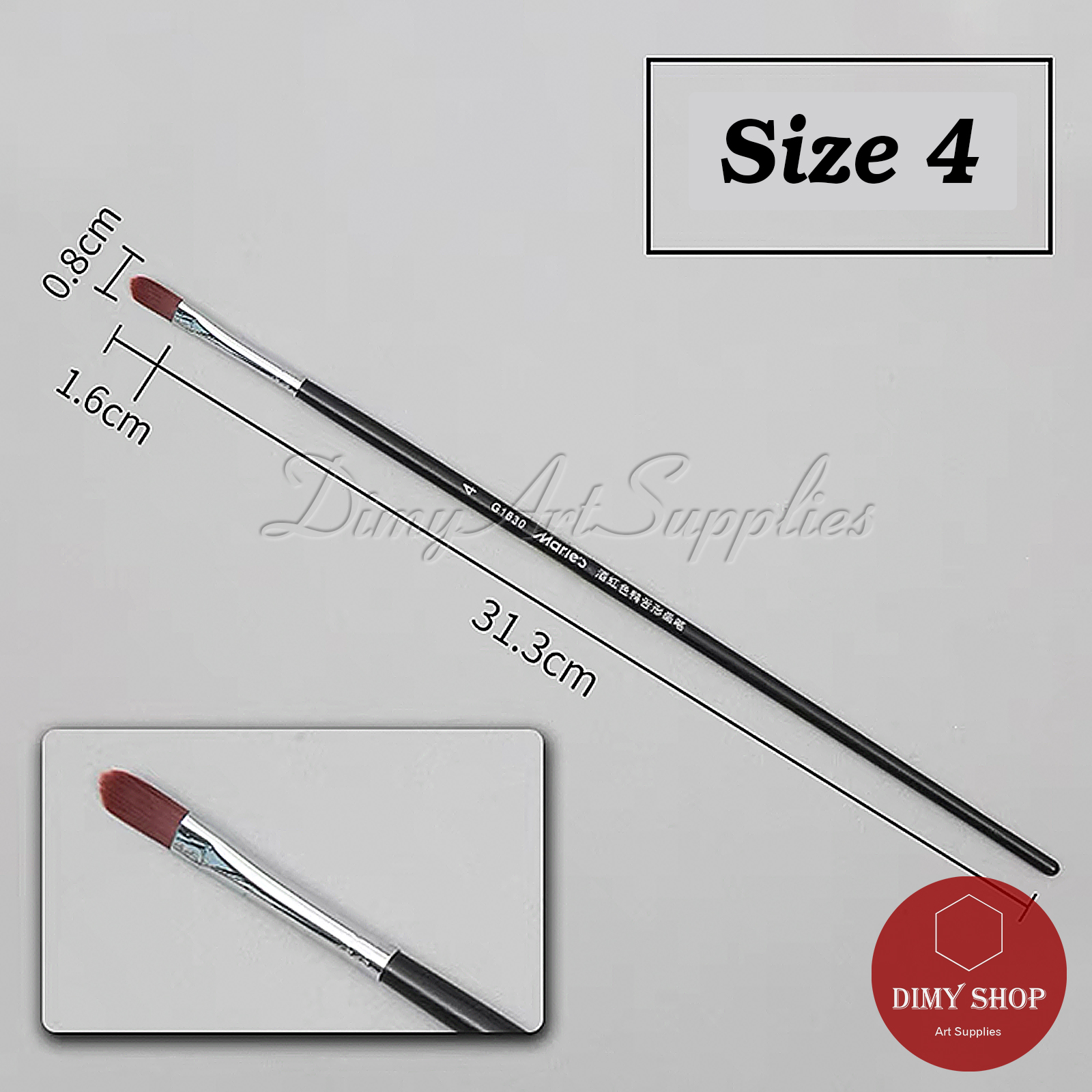 [HCM]Cọ Vẽ Maries Oval G1630 Giá Rẻ