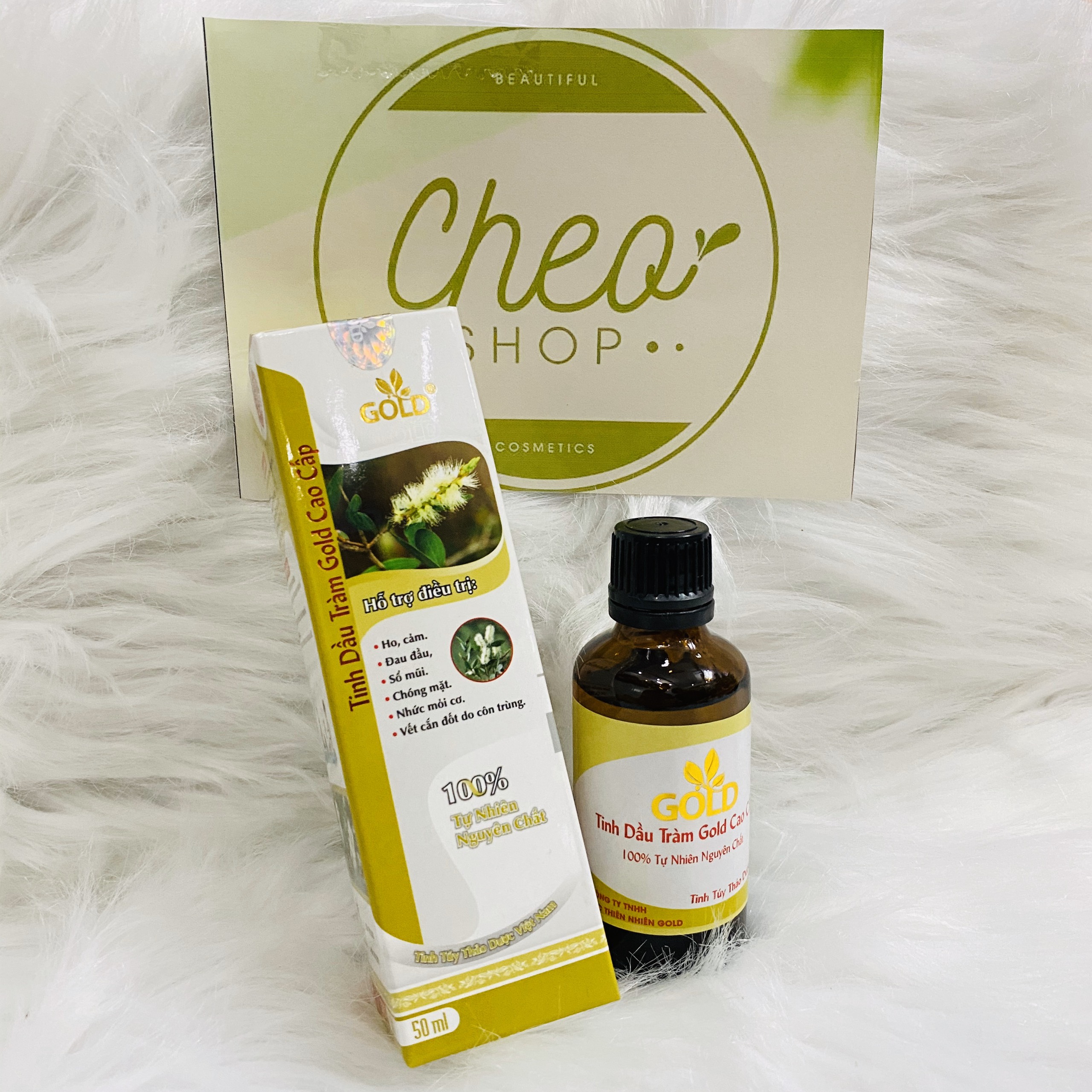 [HCM][CHÍNH HÃNG] Tinh dầu tràm Gold Cao cấp 50ml