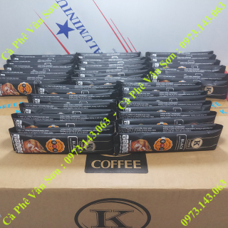 05 dây Cà phê đen K Coffee Black Phúc Sinh 50 gói dài nhỏ 17g thumbnail