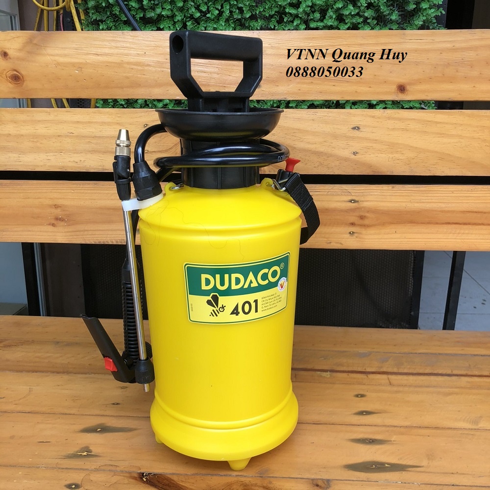 Bình phun sương DUDACO 4L bec xoay 180 độ