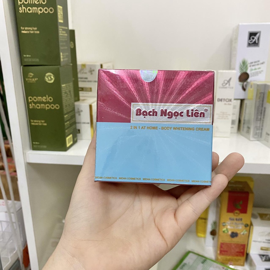 Kem body bạch ngọc liên 2in1 hũ màu xanh chính hãng - bnl xanh - mpthienduc
