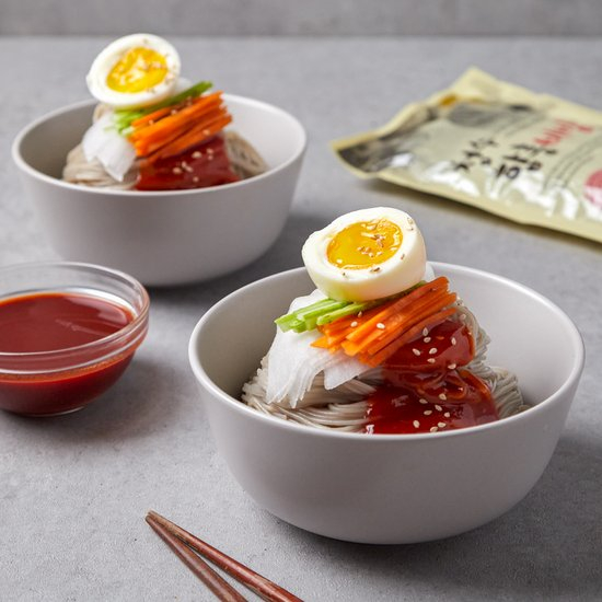 Mì lạnh Hàn Quốc Choung Soo 360g, 720g (Mì lạnh trộn - Mì lạnh nước)