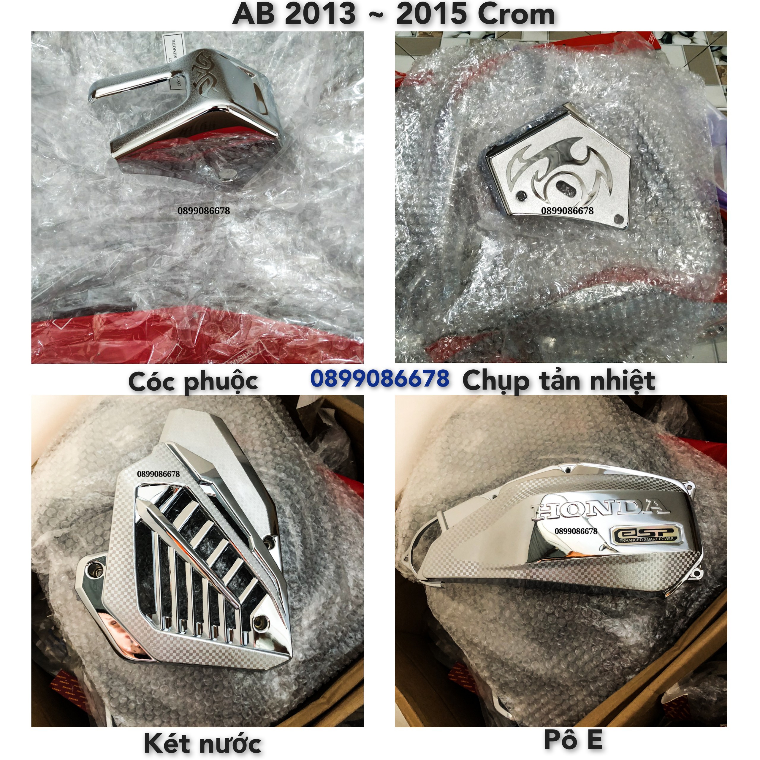 Ốp Xe Honda Air Blade (AB, AirBlade) 2013 - 2015